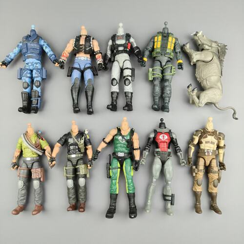 正版散货特种兵 特种部队 gijoe 毒刺 火炬 6寸多款兵人模型手办