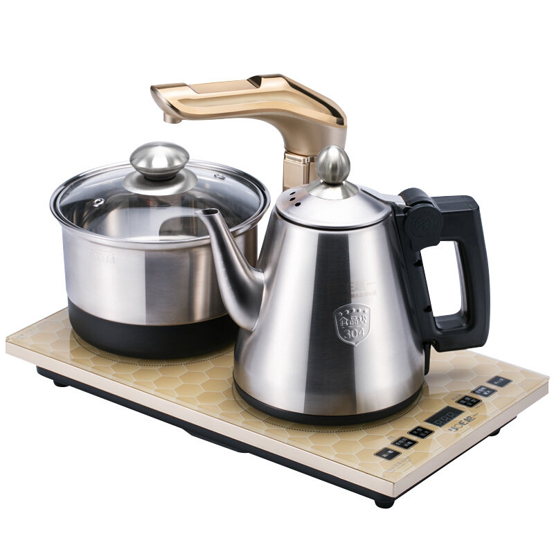 定制华墘K33全自动开盖上水电热水壶家用保温煮水泡茶炉智能烧水