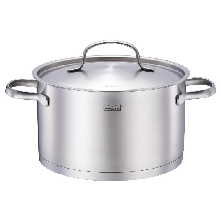 momscoo宝k 304不Momscook钢小奶锅加厚16c锈m不小汤锅煮热泡面锅