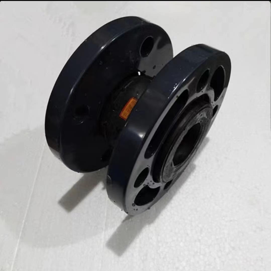 PC-U法兰橡胶软器接头可曲智恒挠膨节PVC阀V门胀管道软连接减震避
