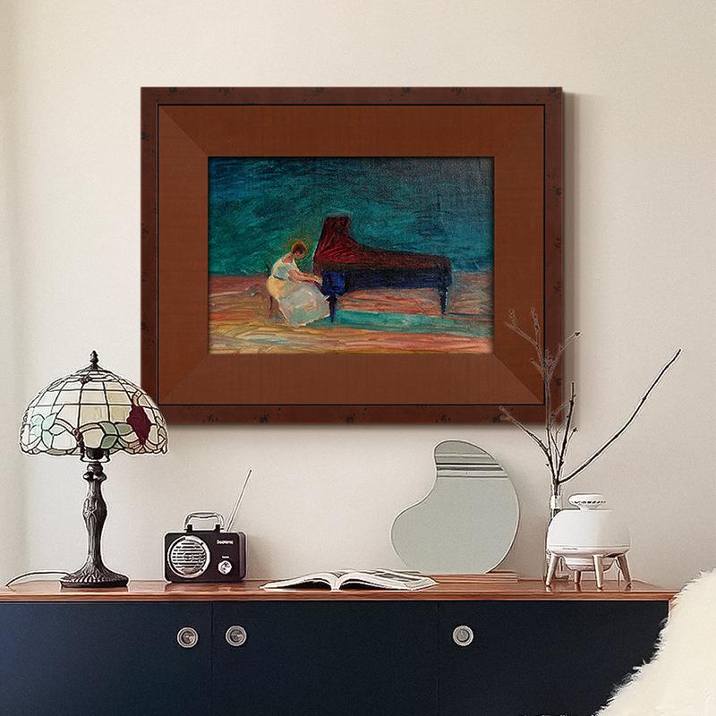 法风复古艺术餐厅装摆件饰画GDR法式中古风儿童客南房卧室床头挂