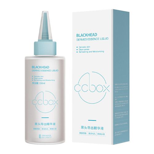 抖音ccbox黑头导出液150ml温和清洁黑头白头粉刺闭口 导出精华液