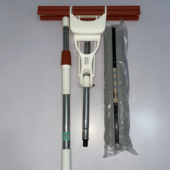 瑞丽达拖把卡扣式 可调节杆身自带双锁加长杆 换头一秒速换2024新款