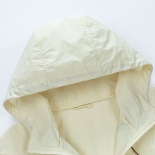 户外休闲风连帽夹克男春季薄款宽松防紫外线拉链外套D4C01300