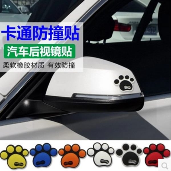 擦防防车身贴门胶条保险杠片碰卡通贴汽车车门防撞条装饰保护边