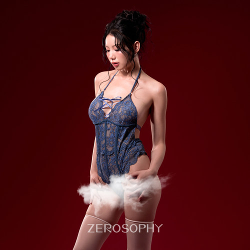 Zerosophy挂脖御姐风蕾丝连体衣