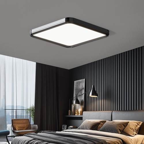 主卧室灯极简led护眼吸顶灯简约现代客厅方形书房灯儿童房灯