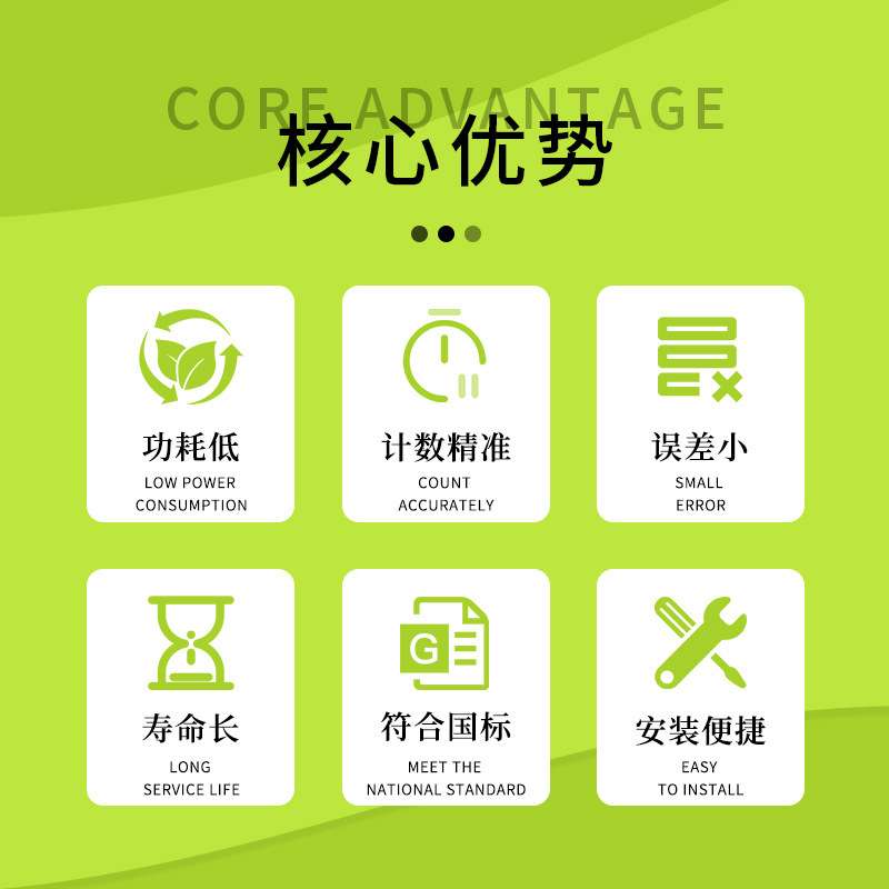 国网型1级液晶显示三相四线电能表误差小安装便捷有功电表电子表