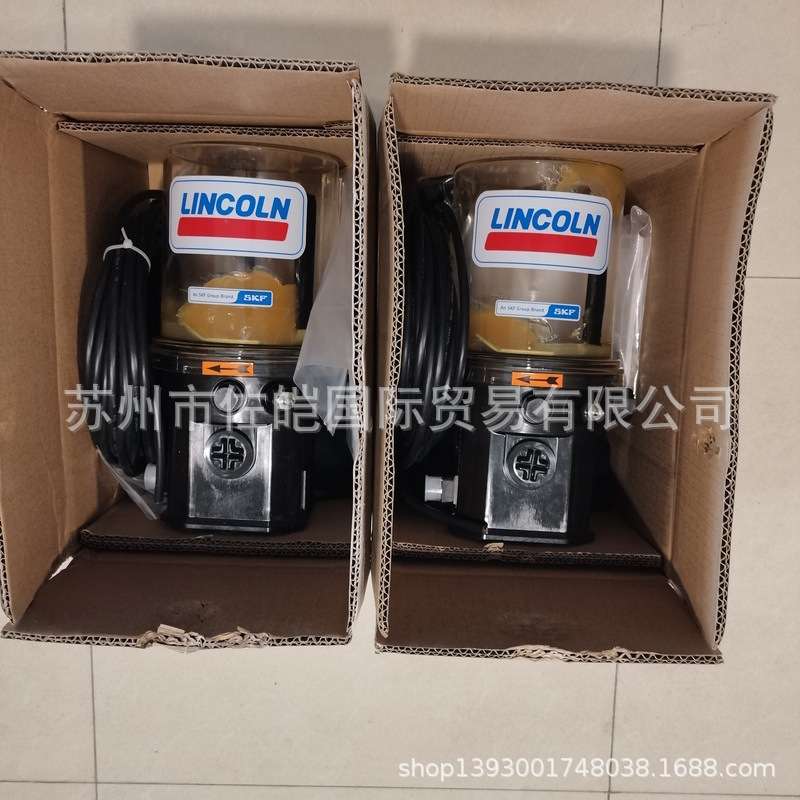 LINCOLN 林肯P203-2XN-1K6-24-1A1.10-V10型号电动润滑泵黄油注油