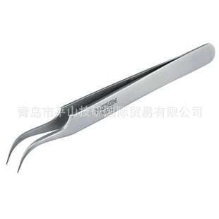 882 HOZAN寶山手動工具不銹鋼彎嘴鑷子P