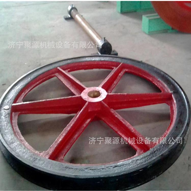 矿用天轮钢丝绳承重悬吊单槽固定天轮立井斜井提升凿井游动天轮