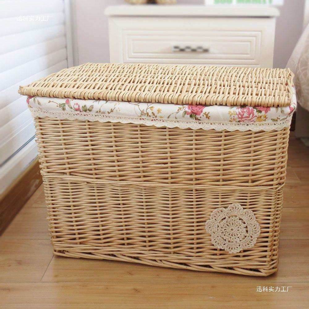 家居柳编收纳筐储物箱带盖大号藤编整理箱收纳箱衣服收纳脏陈之,鲜花速递/花卉仿真/绿植园艺,割草机/草坪机,淘宝优惠券,粉丝福利购,淘宝优惠卷