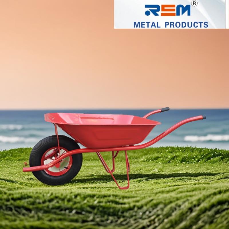 单轮农用独轮小推车货车花园建筑废料工地手推车工具WB6400