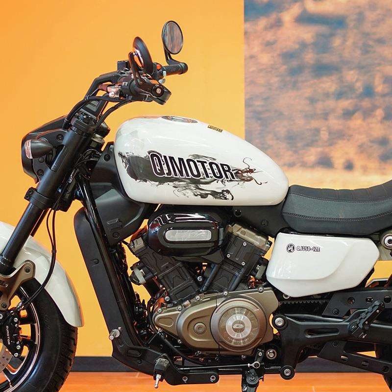 钱江闪350S原厂贴原车闪300通用复刻贴纸验车恢复原貌防水250拉花