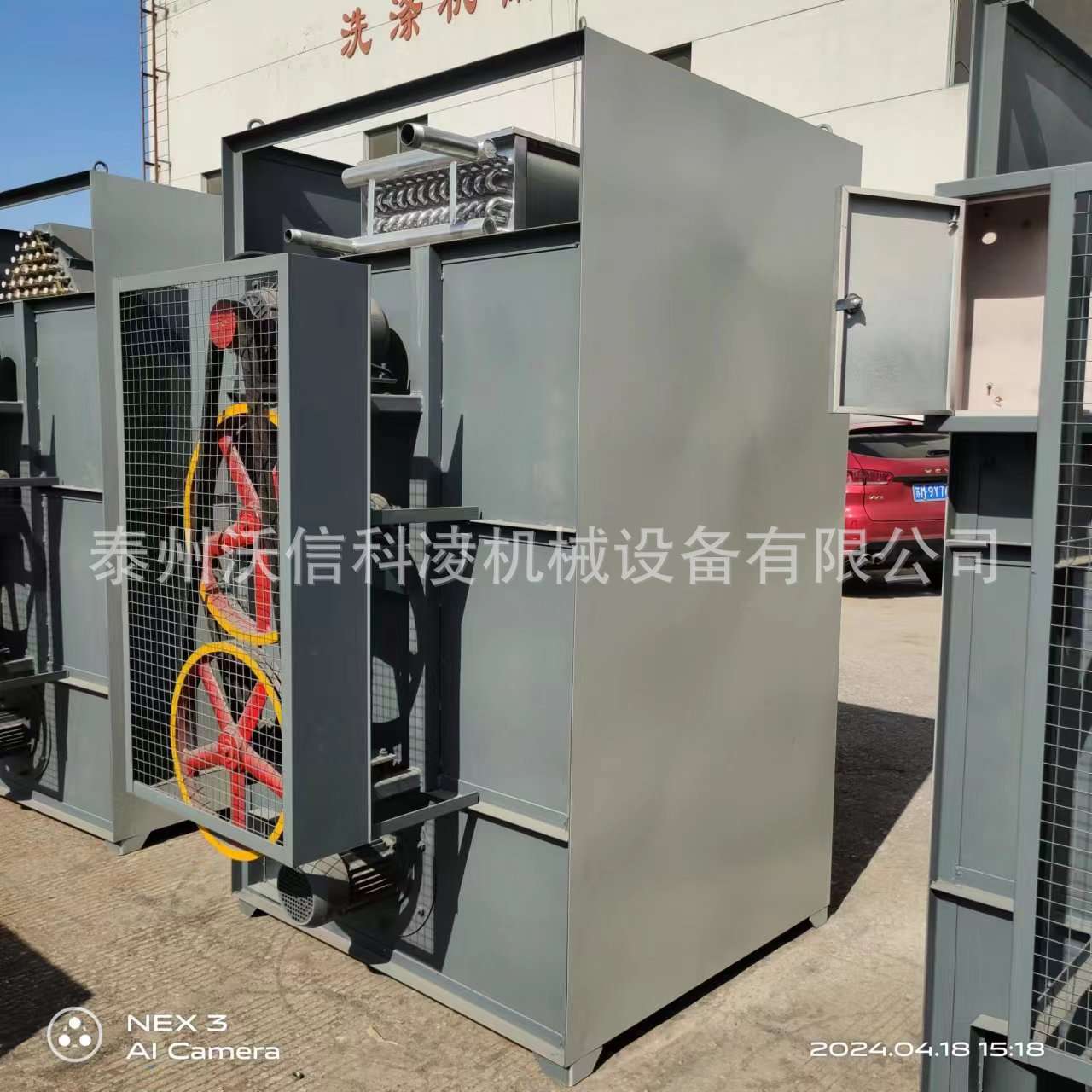 沃信科凌100型大容量工业烘干机烘干工作服，毛巾效率高，效果好