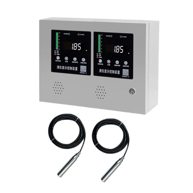 正润中文显示液位控制箱电子液位计仪表传感器精度0.5水位控制