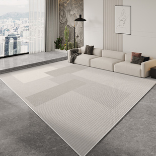地毯客厅轻奢高级感2023新款 茶几毯防水免洗可擦家用卧室沙发地垫