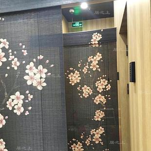 遮光做旧装 新天然竹子帘子遮阳草帘卷帘窗帘 饰帘复古隔断农家品