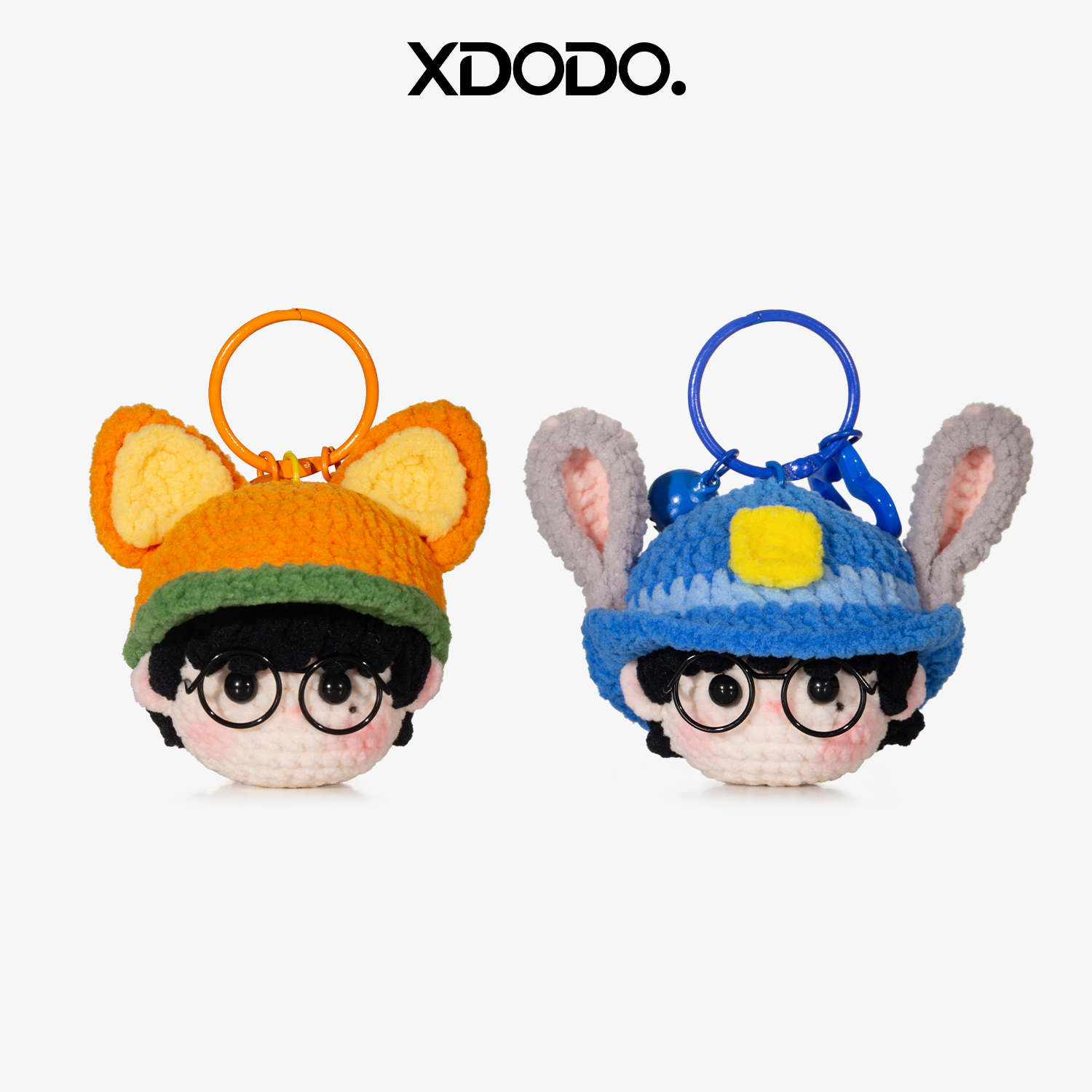 刘宇宁周边朱迪尼克帽团子包挂件