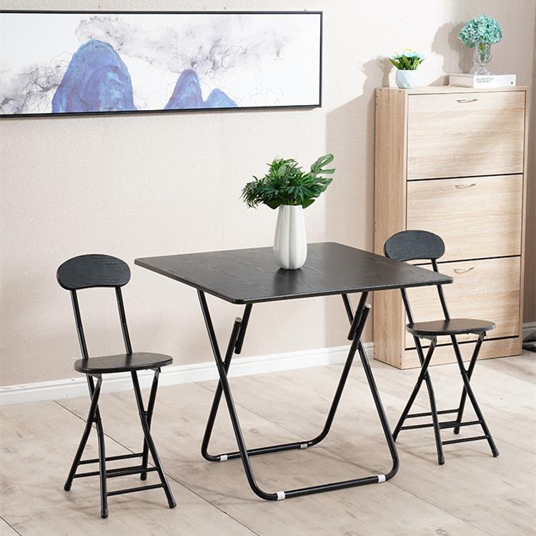 桌子矮餐桌家用小方桌简易租房饭桌便携式摆摊桌户外折叠桌椅