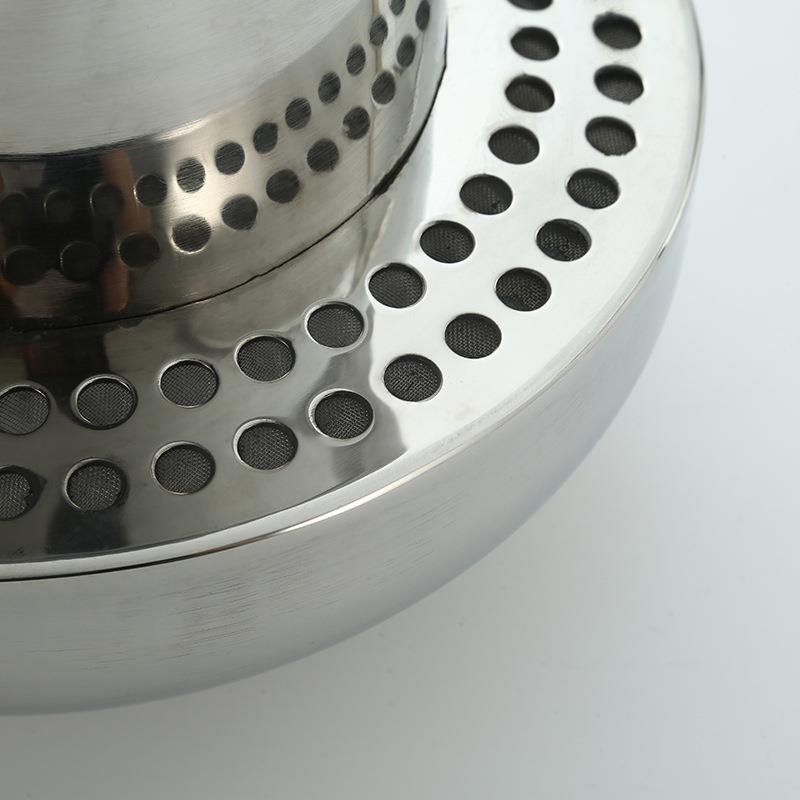 不锈钢抛光蘑菇呼吸器快装空气过滤多规格滤芯