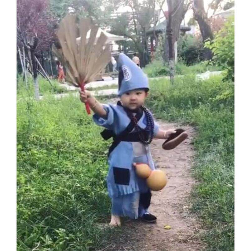 古装摄影济公服装小和尚