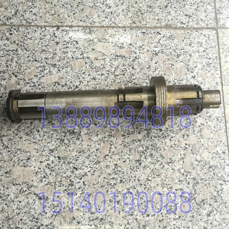 兰州机床配件 CW6163 CW6180 一轴 皮带轮轴 离合器轴 长度415
