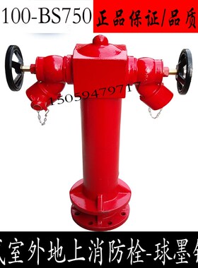 英式室外地上式消火栓 BS750DN100地上式消防栓 消火栓 球墨铸铁