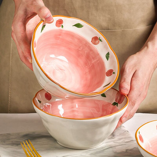 网红拉面碗家用大号泡面碗陶瓷大碗吃螺蛳粉碗专用汤面碗单个汤碗
