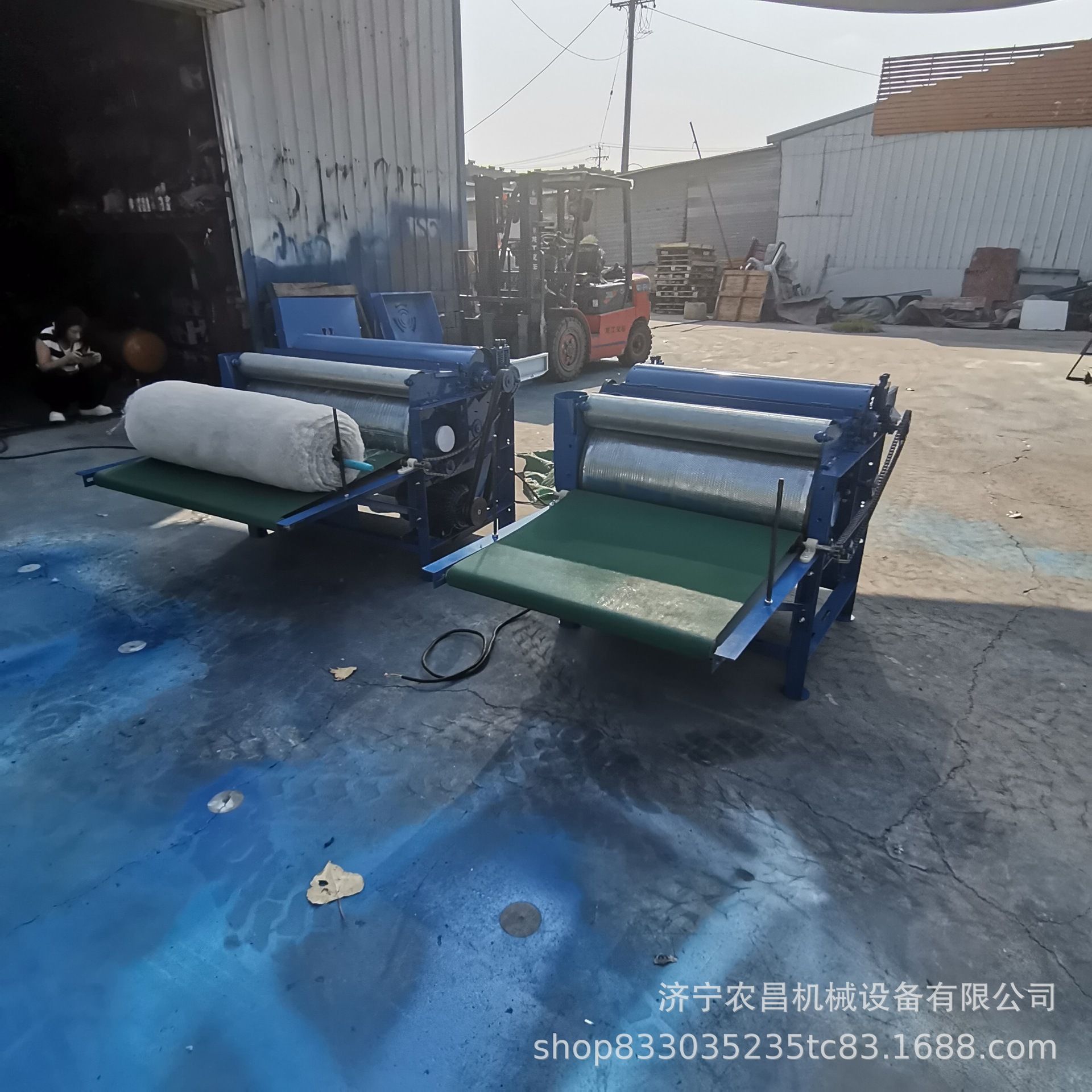 旧棉被翻新弹花机羊毛加工梳理机棉麻被套梳理设备棕丝梳片设备