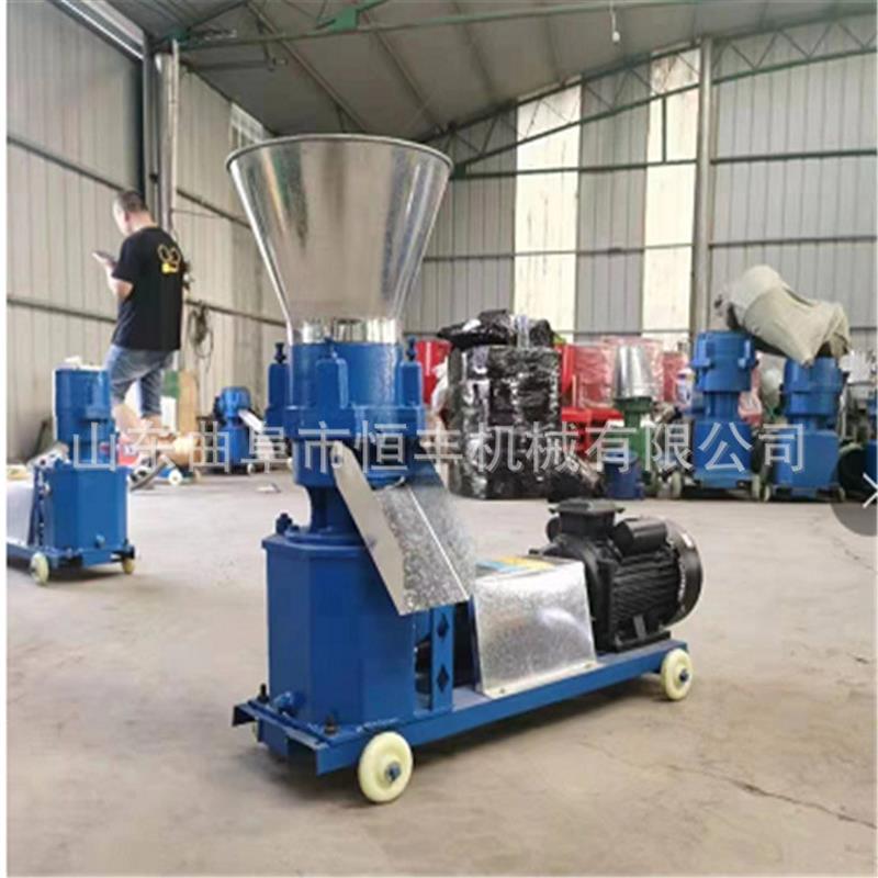 养牛场饲料颗粒机 畜牧养殖饲料机 150型粮食加工颗粒机