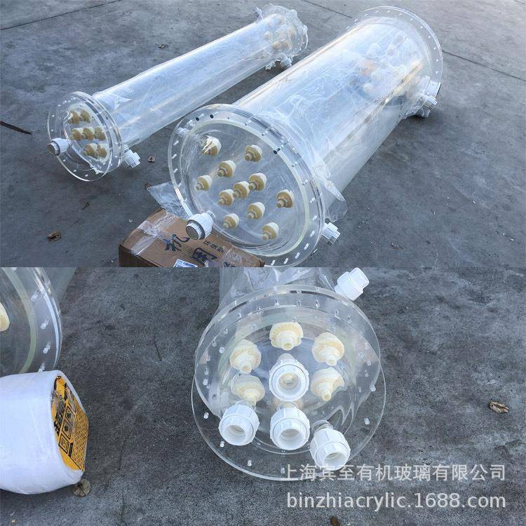有机玻璃直径300mm500mm离子交换柱树脂柱层析柱水处理药厂电镀厂
