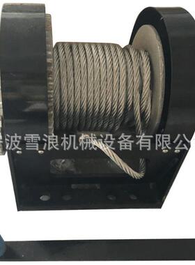 5.2kg绞盘手摇式绞盘2000lbs游艇配件手动绞盘