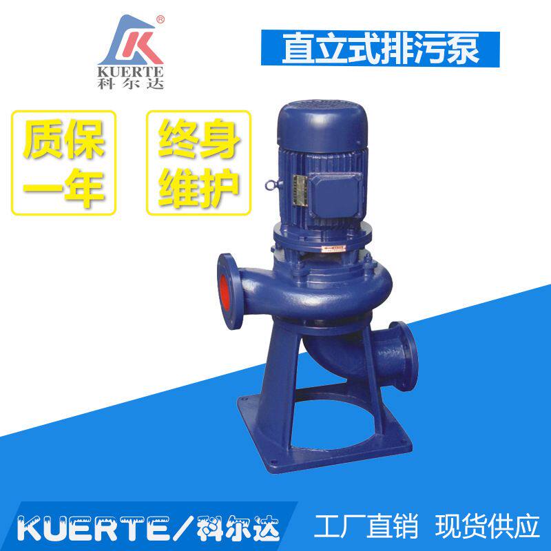 直立式排污泵LW型污水抽水泵立式管道排污泵污水处理排水泵