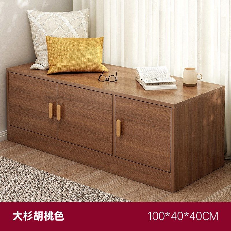 飘窗柜落地柜窗台收纳柜子矮柜地柜储物柜阳台柜简约卧室靠墙柜子,住宅家具,飘窗柜,淘宝优惠券,粉丝福利购,淘宝优惠卷