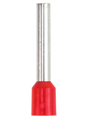 管型端子紫铜E0508 VE1008 E1508针型端头欧式冷压接线端子压线耳