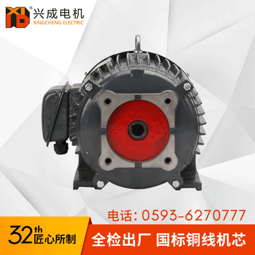 液压电机YT100L铜线4极2.2KW配VP30 VP40叶片泵卧式油压马达3HP