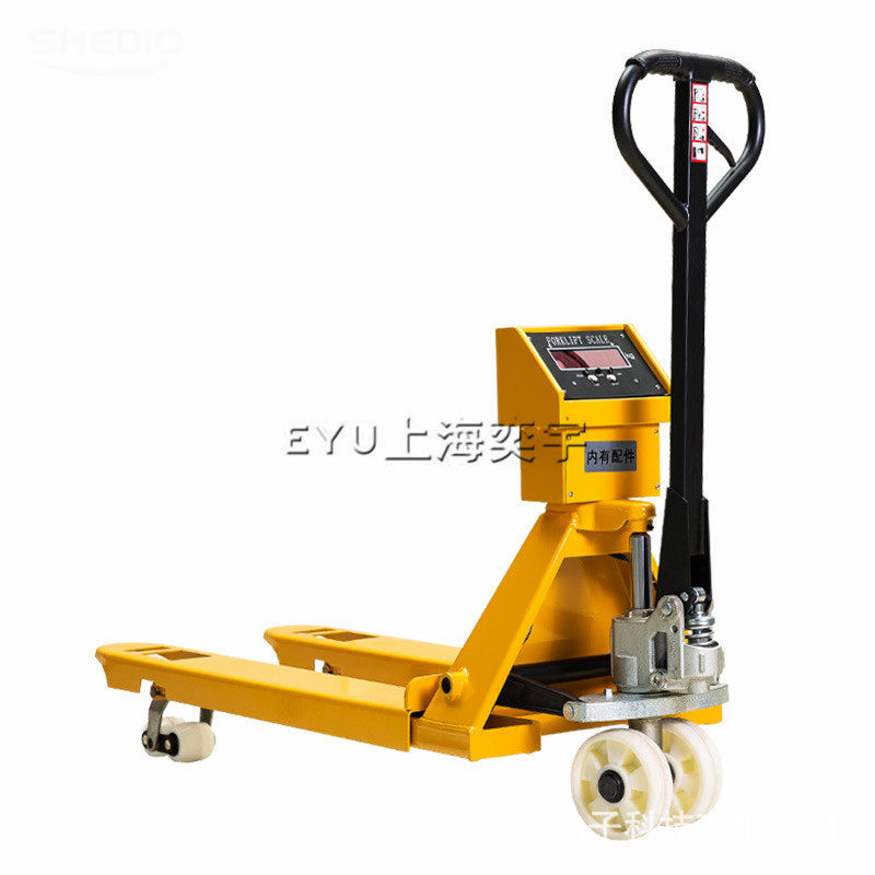 forklift scale计重地牛可称重3T/1kg2吨电子称1吨手动电子叉车秤