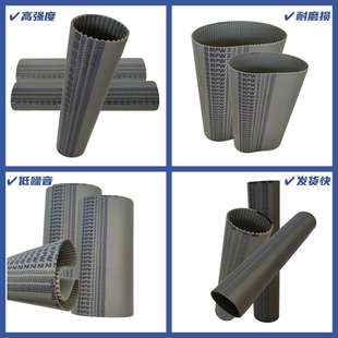 宽度20mm钢丝无缝同步带 920 意大利麦高迪聚氨酯同步带 T10