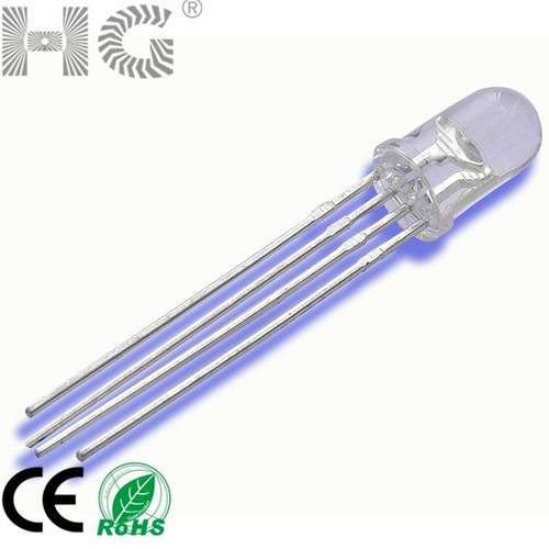 5mm四脚全彩RGB共阳 舞台灯光 RGB混色全彩led灯珠