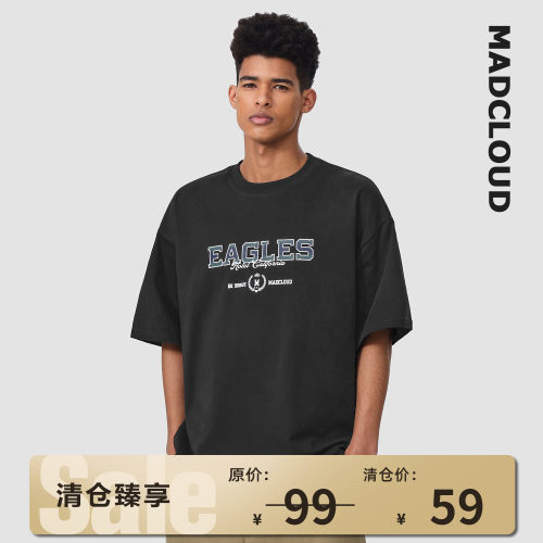 MAD重磅美式潮牌短袖T恤