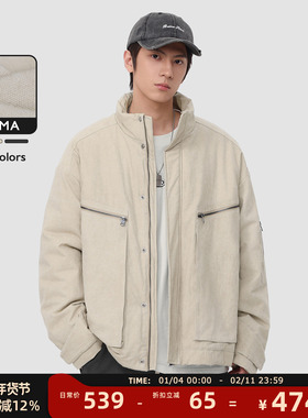 MAD官方 | 迈克罗德 美式高街夹棉夹克冬季加厚棉衣外套棉服男