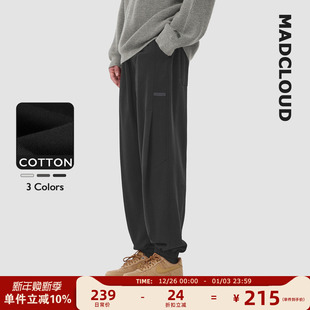 春秋篮球束脚休闲运动裤 MAD官方 高街垂感卫裤 美式 男 迈克罗德