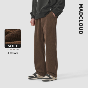 潮牌cleanfit春秋美拉德灯芯绒休闲裤 美式 男 迈克罗德 MAD官方