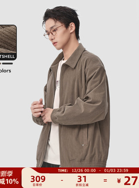 MAD官方 | 迈克罗德 美式复古工装Vintage外套春秋灯芯绒夹克男