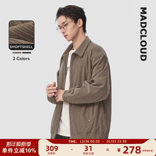 复古工装 美式 Vintage外套春秋灯芯绒夹克男 迈克罗德 MAD官方