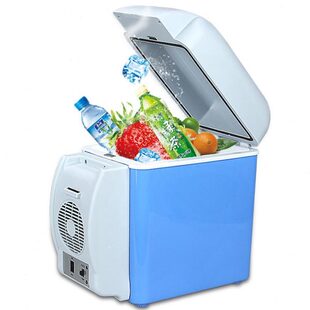 保鲜迷你冰箱12V车载便携220冷藏寝室7.5V代批发L户外夏季 发家用