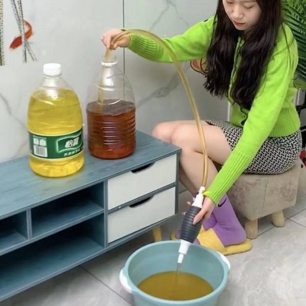神器倒配件油手动神器油油箱摩托车油桶食用油工具抽油器抽大全