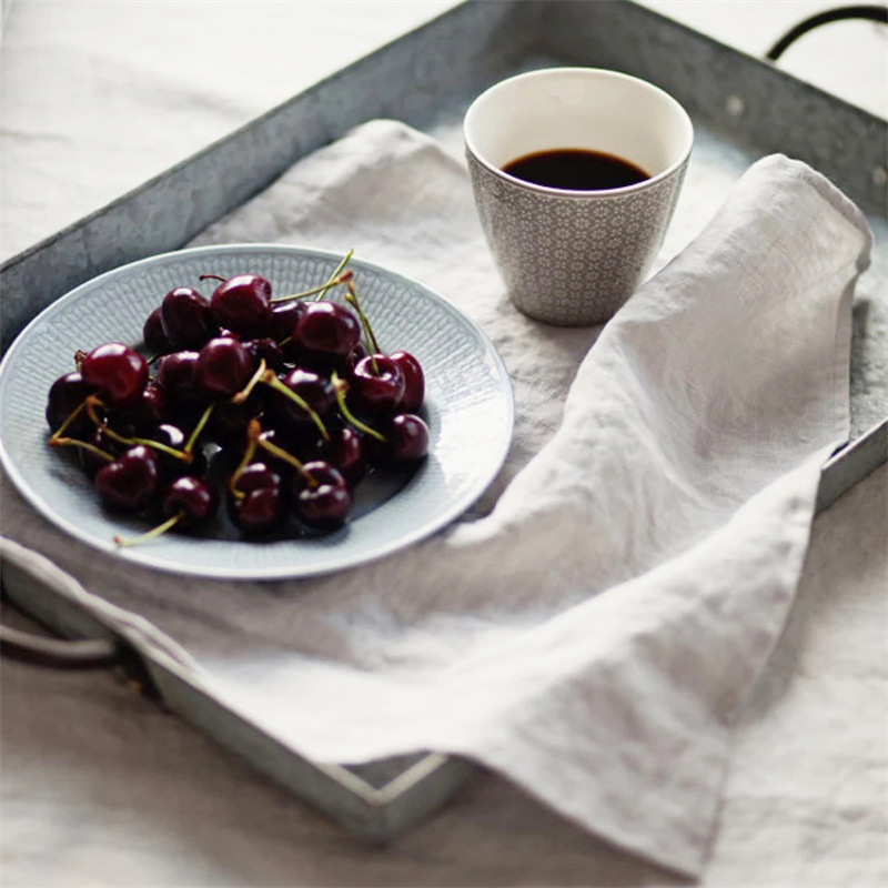 特价清仓法国100%亚麻s餐巾餐垫ins餐厅法式田园西餐垫日式餐桌布