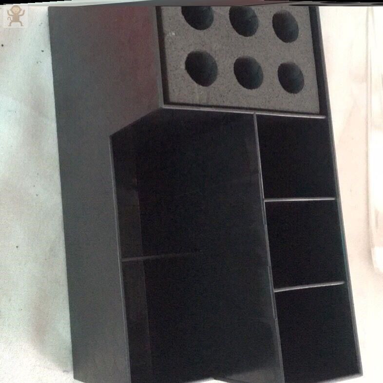 미용 가위 소켓 상자 이발소 가위 빗 미끄럼 방지 편리한 소켓 가위 보관 상자 데스크탑 도구 홀더